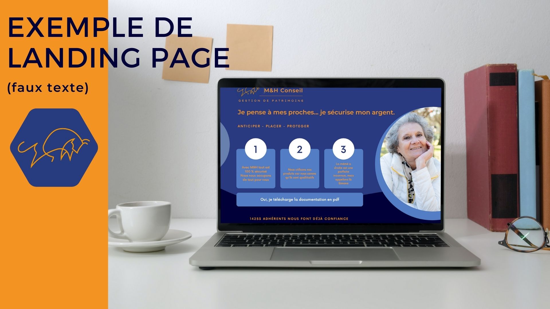 Charte graphique M&H landing page